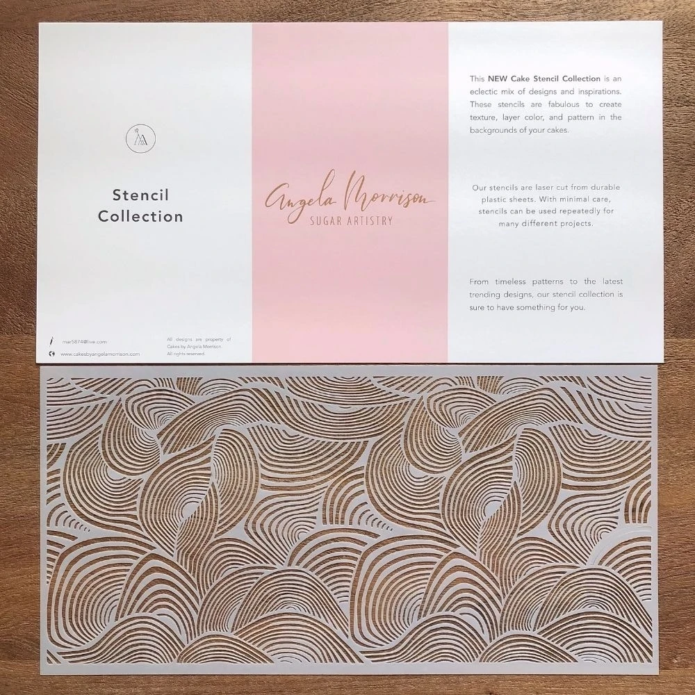 Angela Morrison Petalos - Modernist Stencil Collection 5 Angela Morrison Petalos - Modernist Stencil Collection - Image 3