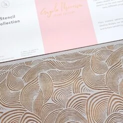 Angela Morrison Petalos - Modernist Stencil Collection 10 Angela Morrison Petalos - Modernist Stencil Collection -Baking Supplies Store angela morrison petalos modernist stencil collection p13950 52893 image