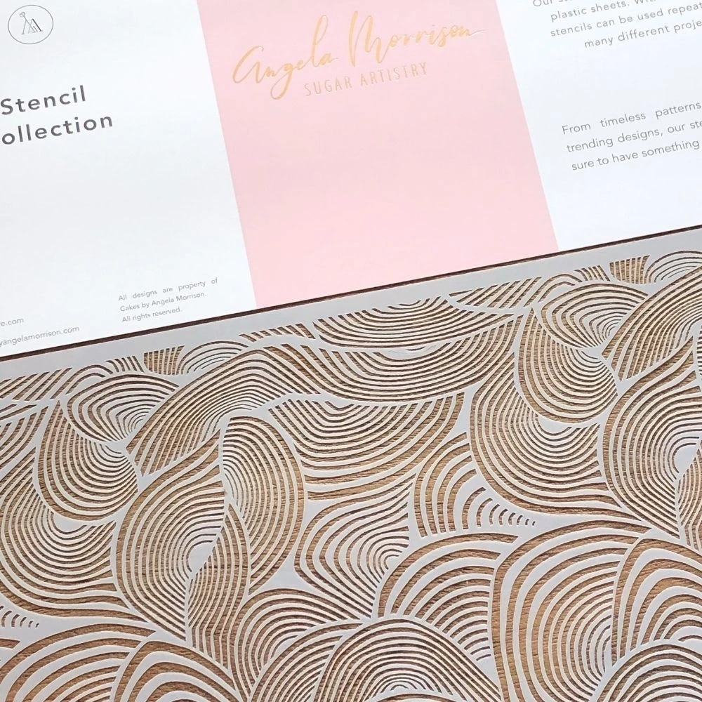 Angela Morrison Petalos - Modernist Stencil Collection 6 Angela Morrison Petalos - Modernist Stencil Collection - Image 4