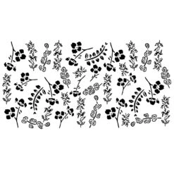 Angela Morrison Sayuri - Botanical Stencil Collection