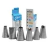 Ateco 6 Piece Large Icing Nozzle Piping Pastry Tube Set -Baking Supplies Store ateco 6 piece large icing nozzle piping pastry tube set p19570 80628 image