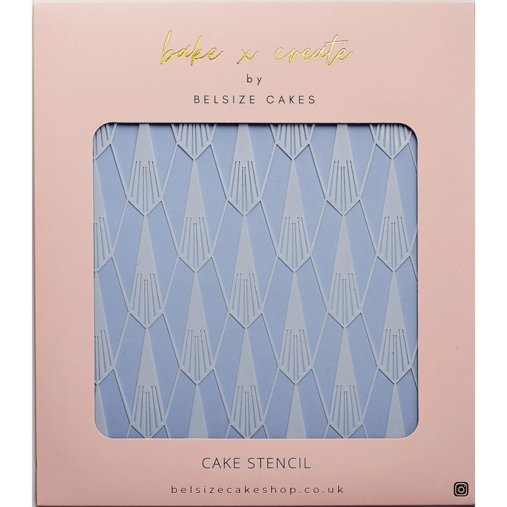 Belsize Cakes Dewdrop Cake Stencil 3 Belsize Cakes Dewdrop Cake Stencil