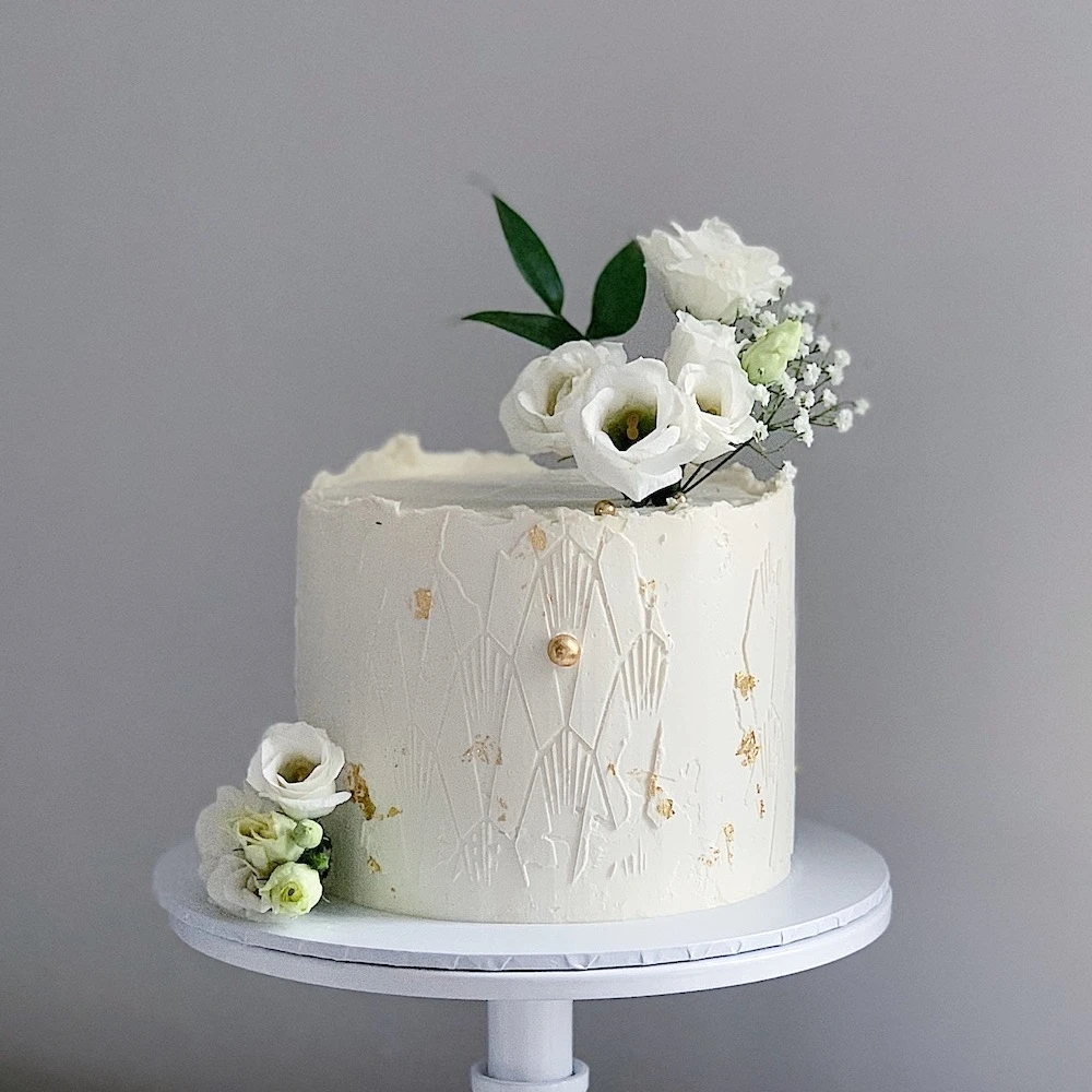 Belsize Cakes Dewdrop Cake Stencil 7 Belsize Cakes Dewdrop Cake Stencil - Image 5