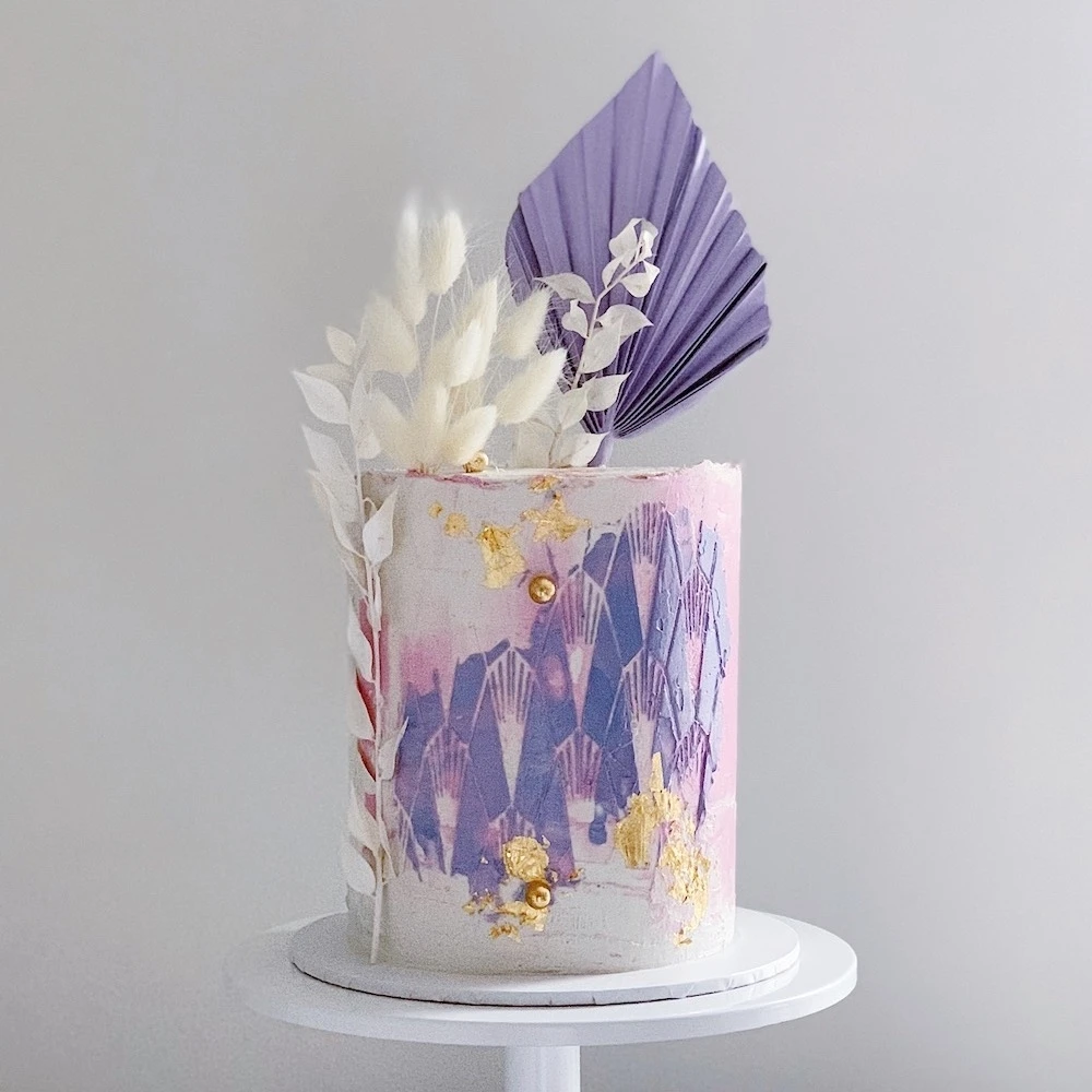 Belsize Cakes Dewdrop Cake Stencil 8 Belsize Cakes Dewdrop Cake Stencil - Image 6