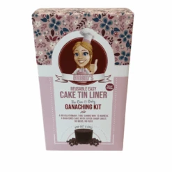 Brigid's Cake Room Round Ganaching Cake Tin Liner Kit