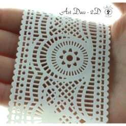Cake Lace Art Deco - 3D Large Lace Strip -Baking Supplies Store cake lace art deco 3d large lace strip p2649 24959 image