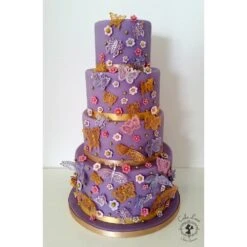 Cake Lace Beautiful Butterflies - 3D Large Lace Mat -Baking Supplies Store cake lace beautiful butterflies 3d large lace mat p2818 24960 image