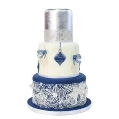 Cake Lace Bells And Bows - 3D Large Lace Mat 9 Cake Lace Bells And Bows - 3D Large Lace Mat -Baking Supplies Store cake lace bells and bows 3d large lace mat p8000 13638 image