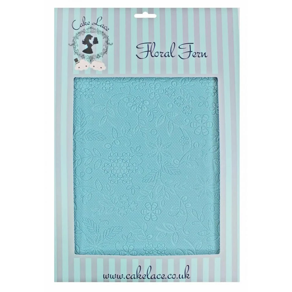 Cake Lace Floral Fern - 3D Large Lace Mat 7 Cake Lace Floral Fern - 3D Large Lace Mat - Image 5