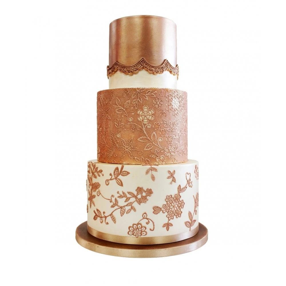 Cake Lace Floral Fern - 3D Large Lace Mat 9 Cake Lace Floral Fern - 3D Large Lace Mat - Image 7