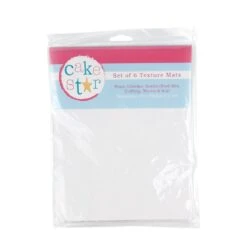 Cake Star Texture Mat Set Of 6