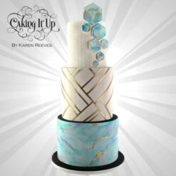 Caking It Up Acacia Cake Stencil -Baking Supplies Store caking it up acacia cake stencil p19298 77965 image