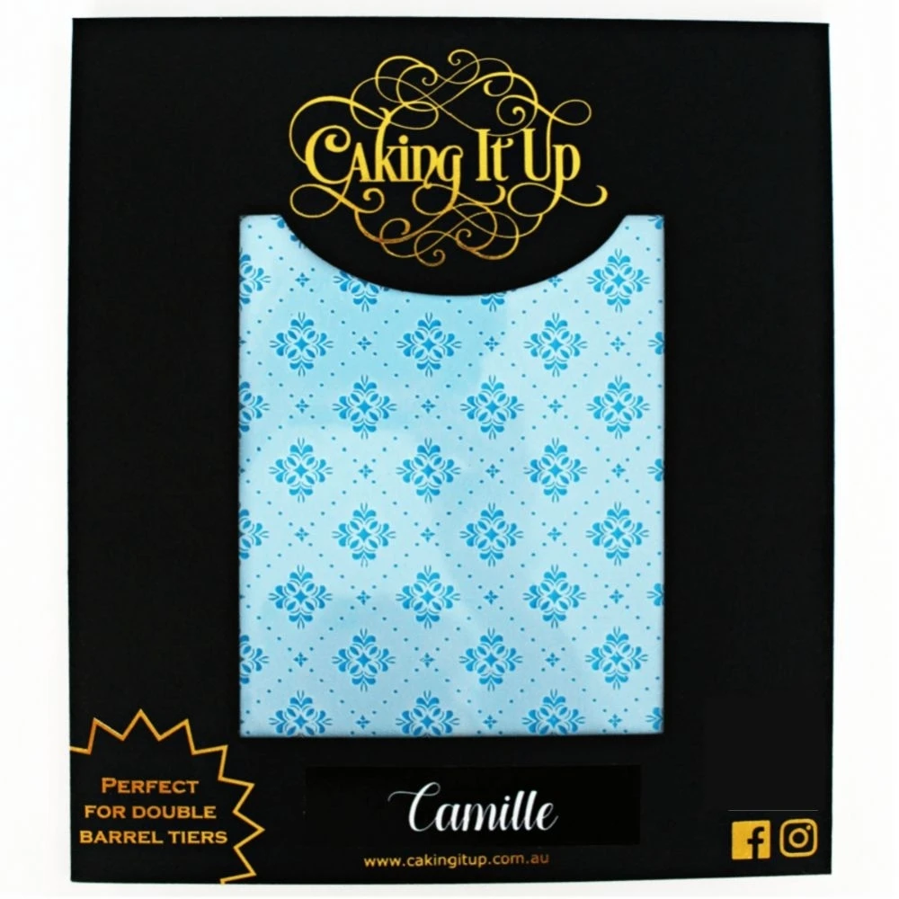 Caking It Up Camille Cake Stencil 3 Caking It Up Camille Cake Stencil