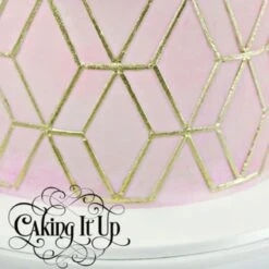 Caking It Up Emerald Acrylic Cake Stencil -Baking Supplies Store caking it up emerald acrylic cake stencil p13570 78036 image