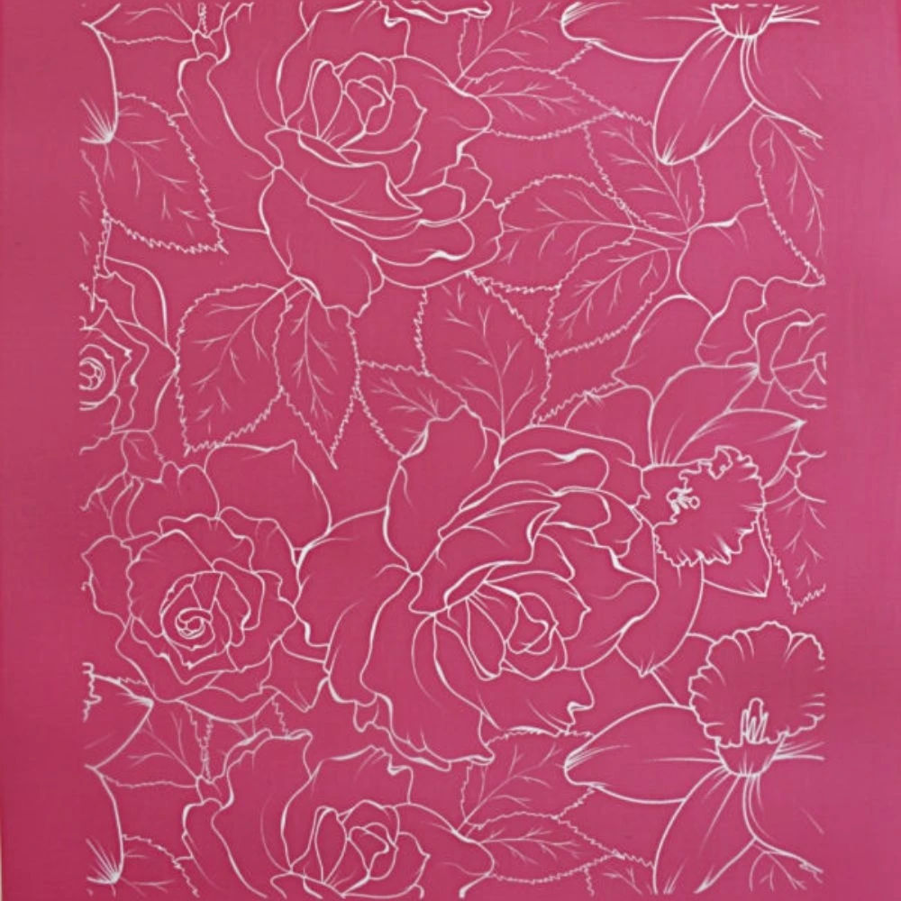 Caking It Up Fleur Mesh Cake Stencil 7 Caking It Up Fleur Mesh Cake Stencil - Image 5