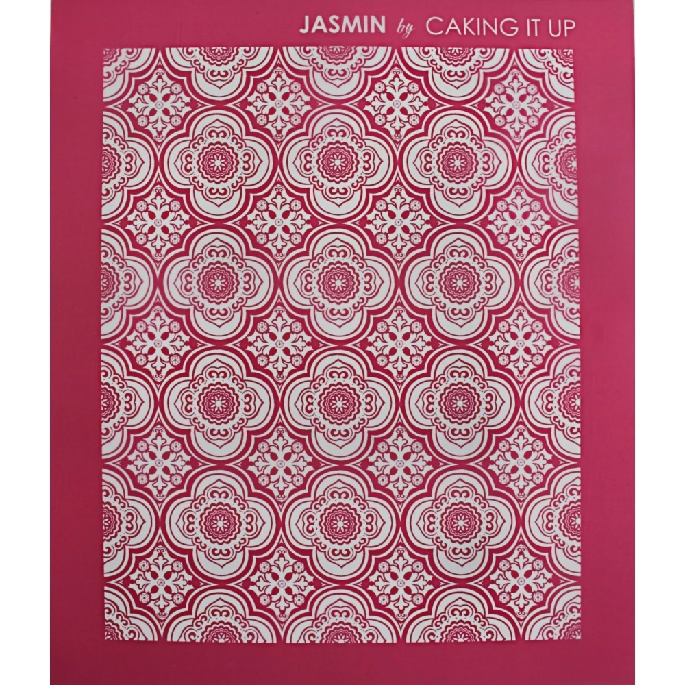 Caking It Up Jasmin Mesh Cake Stencil 5 Caking It Up Jasmin Mesh Cake Stencil - Image 3