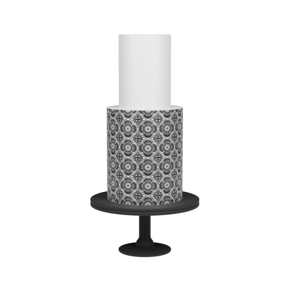 Caking It Up Jasmin Mesh Cake Stencil 6 Caking It Up Jasmin Mesh Cake Stencil - Image 4