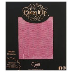 Caking It Up Quill Mesh Cake Stencil