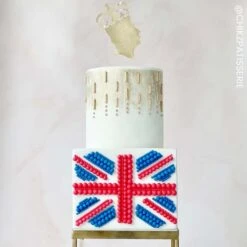 Caking It Up Shimmer Cake Border Stencil -Baking Supplies Store caking it up shimmer cake border stencil p13733 76135 image