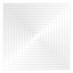 Choctastique Full Set All 12 Pairs Square Acrylic Ganaching Plates