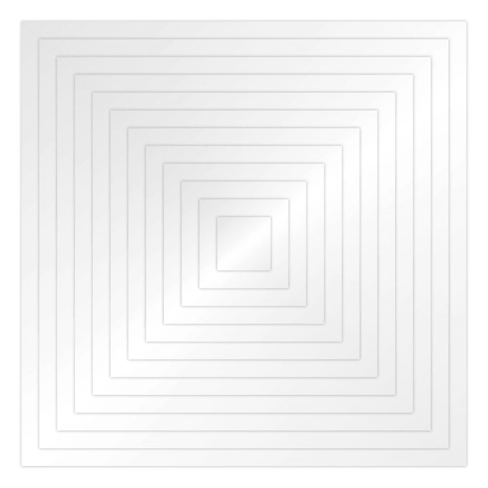 Choctastique Full Set All 12 Pairs Square Acrylic Ganaching Plates 3 Choctastique Full Set All 12 Pairs Square Acrylic Ganaching Plates