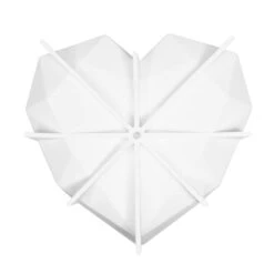 Choctastique Large Geo Heart Chocolate Mould -Baking Supplies Store choctastique large geo heart chocolate mould p13650 49782 image