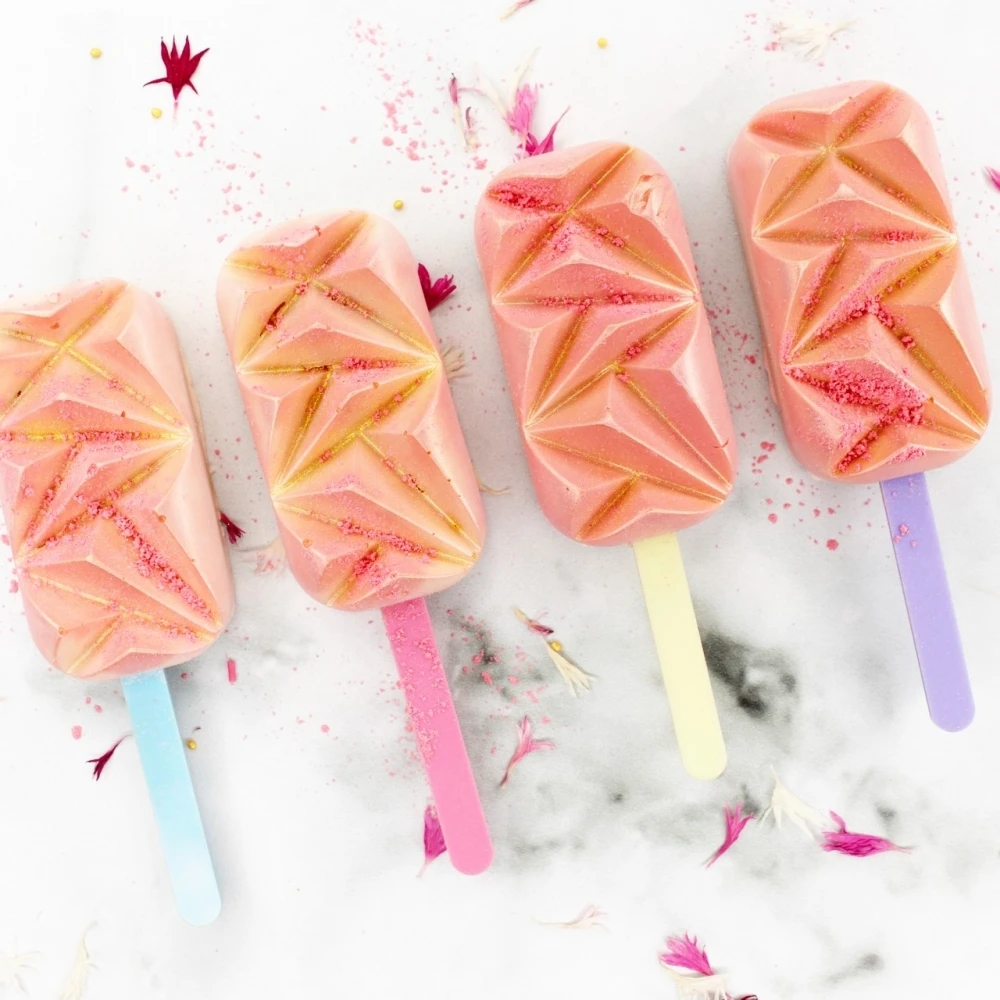 Choctastique Pyramid Geo Cakesicle Mould 4 Choctastique Pyramid Geo Cakesicle Mould - Image 2