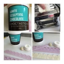 Choctastique White Sculpting Modelling Chocolate 907g -Baking Supplies Store choctastique white sculpting modelling chocolate 907g p6251 10889 image