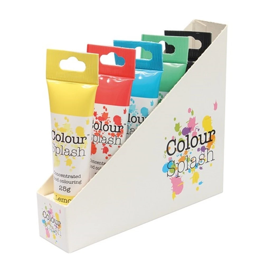 Culpitt Colour Splash Primaries Set - Gel Paste Colouring (Set Of 5) 3 Culpitt Colour Splash Primaries Set - Gel Paste Colouring (Set Of 5)