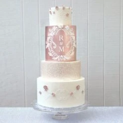 Evil Cake Genius Alexandria Lace Band Cake Stencil By Suzanne Esper -Baking Supplies Store evil cake genius alexandria lace band cake stencil by suzanne esper p18889 73785 image