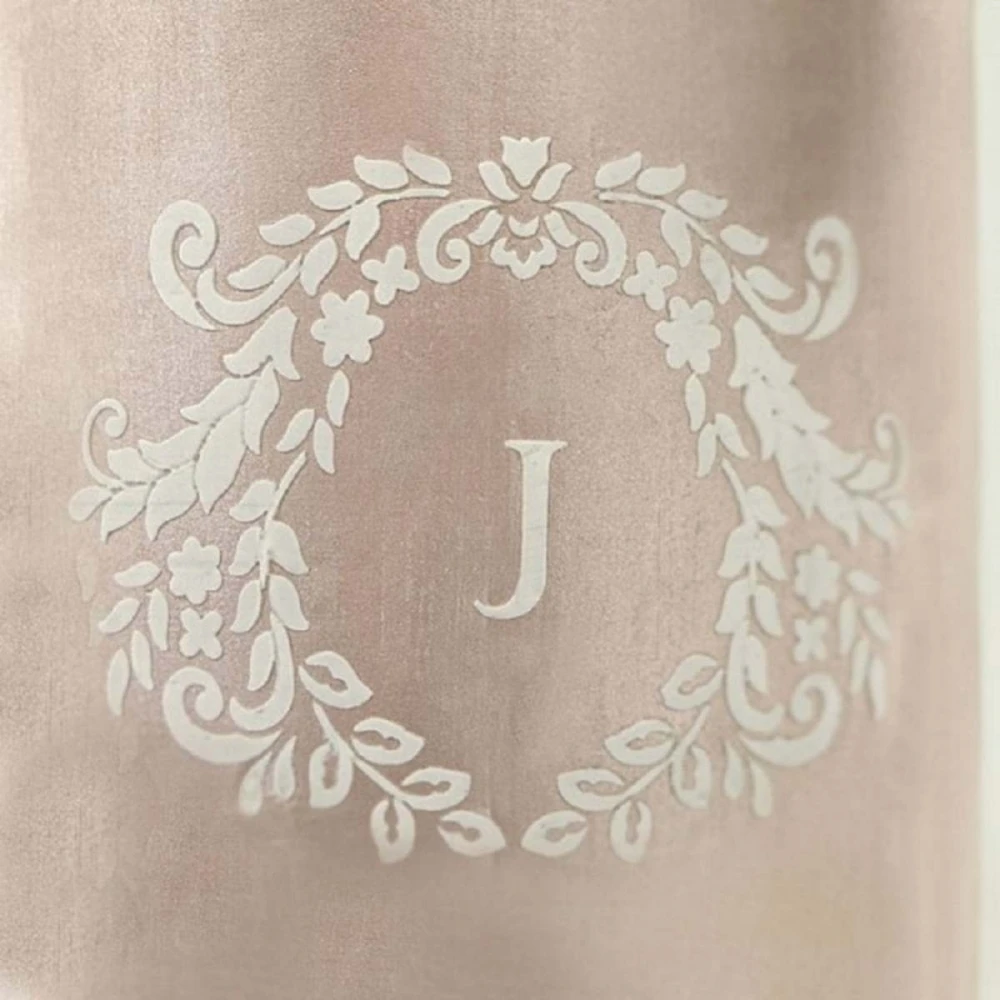 Evil Cake Genius Alexandria Lace Mix & Match Monogram 3-Tier Cake Stencil Set #9SH 5 Evil Cake Genius Alexandria Lace Mix & Match Monogram 3-Tier Cake Stencil Set #9SH - Image 3