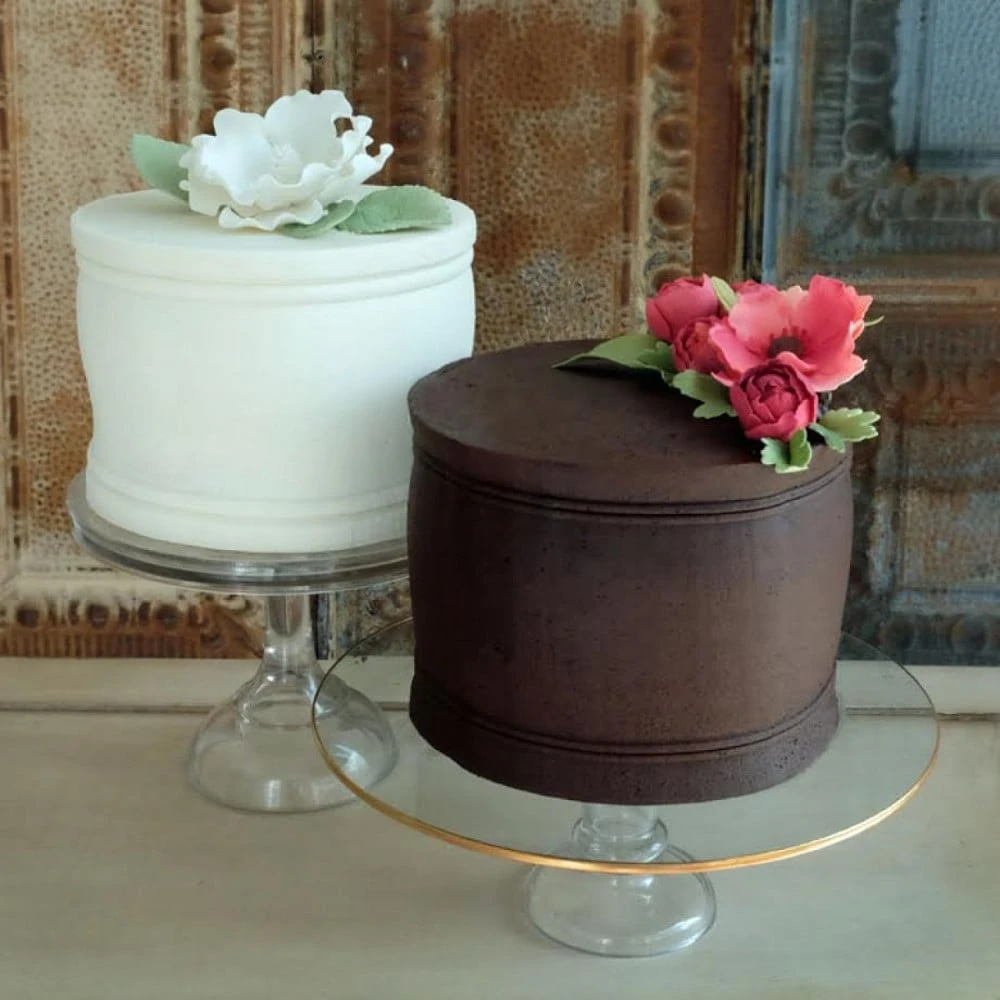 Evil Cake Genius Beauteous Balusters 6 Inch Cake Contour Comb Sets 4 Evil Cake Genius Beauteous Balusters 6 Inch Cake Contour Comb Sets - Image 2