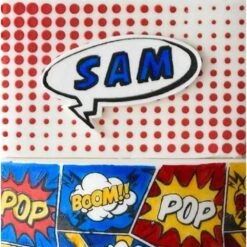 Evil Cake Genius Super Comic Dots Short Cake Stencil -Baking Supplies Store evil cake genius super comic dots short cake stencil p18899 73847 image