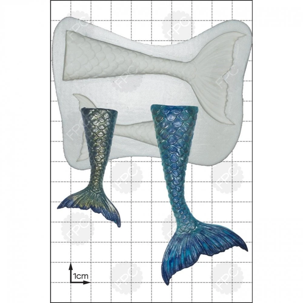 FPC Mermaid Tails Mould 4 FPC Mermaid Tails Mould - Image 2