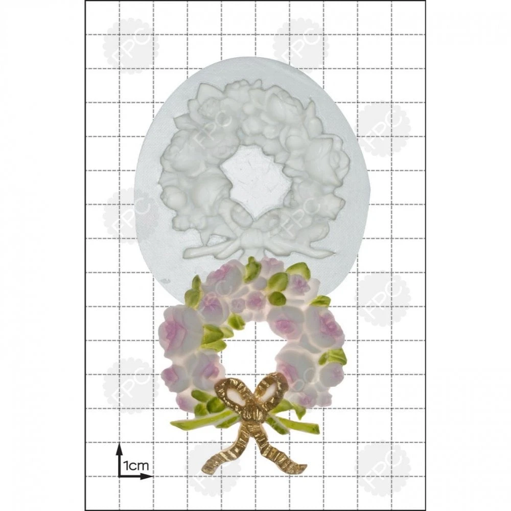 FPC Rose Wreath Mould 3 FPC Rose Wreath Mould