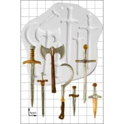 FPC Swords And Weapons Mould -Baking Supplies Store fpc swords and weapons mould p9406 18641 image