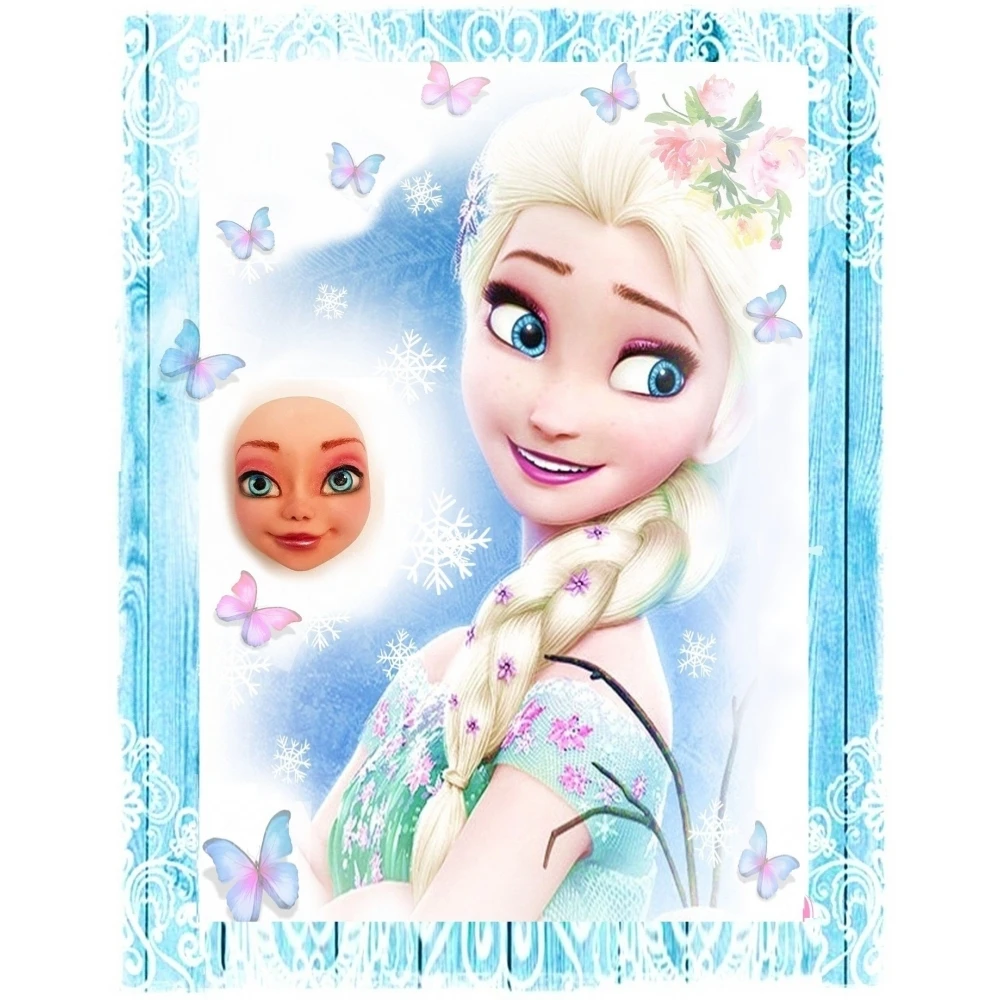 Galia's Moulds Queen Elsa Face Mould 4 Galia's Moulds Queen Elsa Face Mould - Image 2