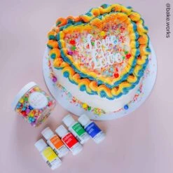 Happy Sprinkles #spreadlove Sprinkles 180g -Baking Supplies Store happy sprinkles spreadlove sprinkles 180g p14576 65959 image