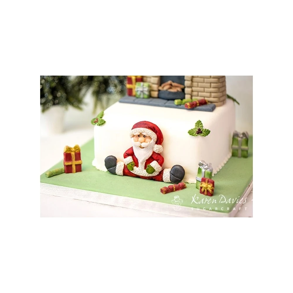Karen Davies Sitting Santa Mould 4 Karen Davies Sitting Santa Mould - Image 2