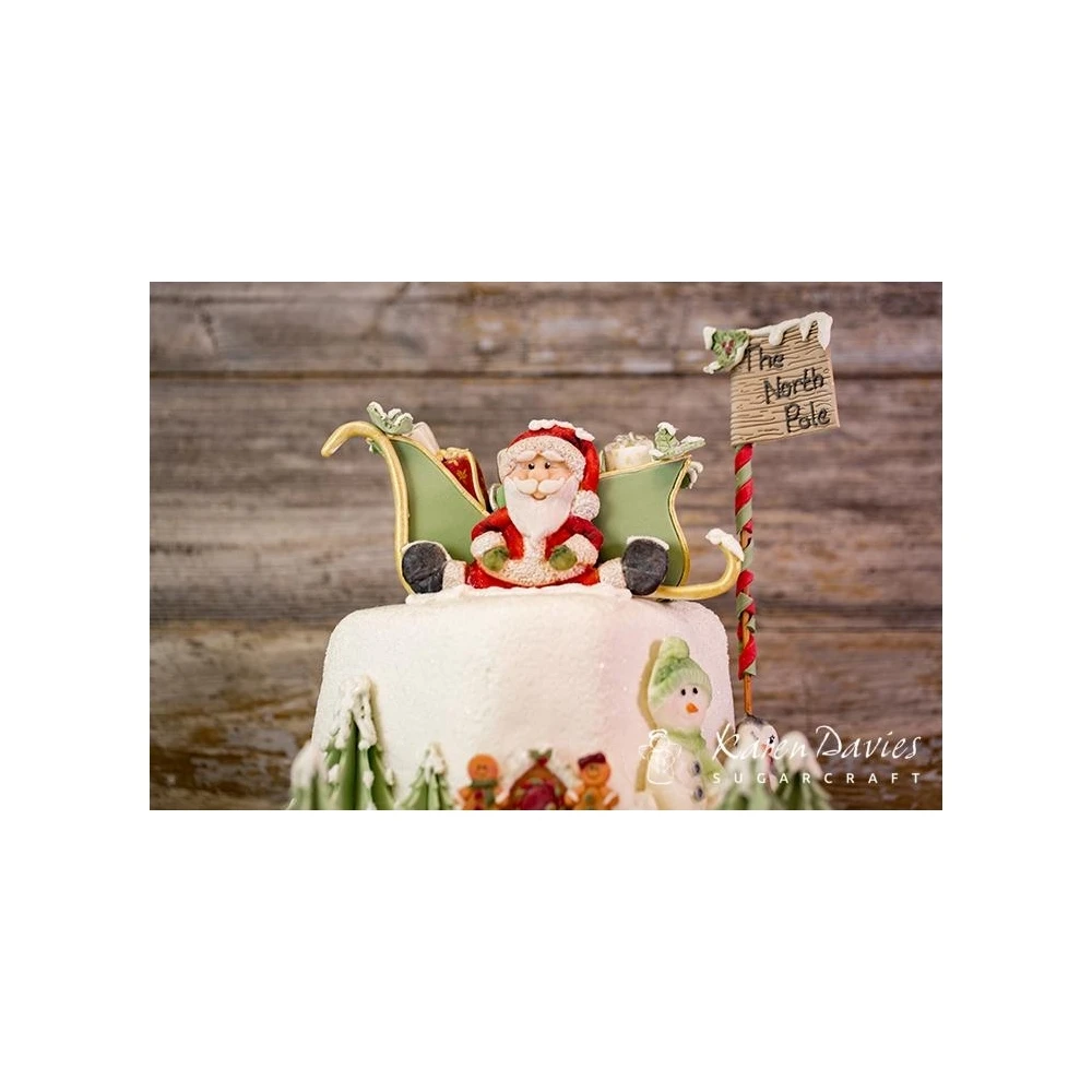 Karen Davies Sitting Santa Mould 6 Karen Davies Sitting Santa Mould - Image 4