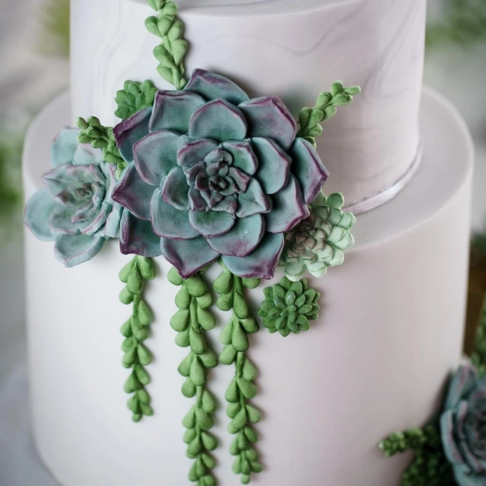 Karen Davies Trailing Leaves Mould 4 Karen Davies Trailing Leaves Mould - Image 2