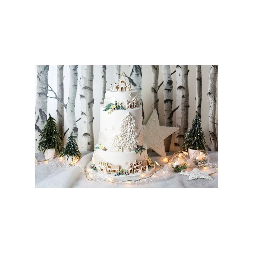 Karen Davies Winter Village Mould 7 Karen Davies Winter Village Mould - Image 5