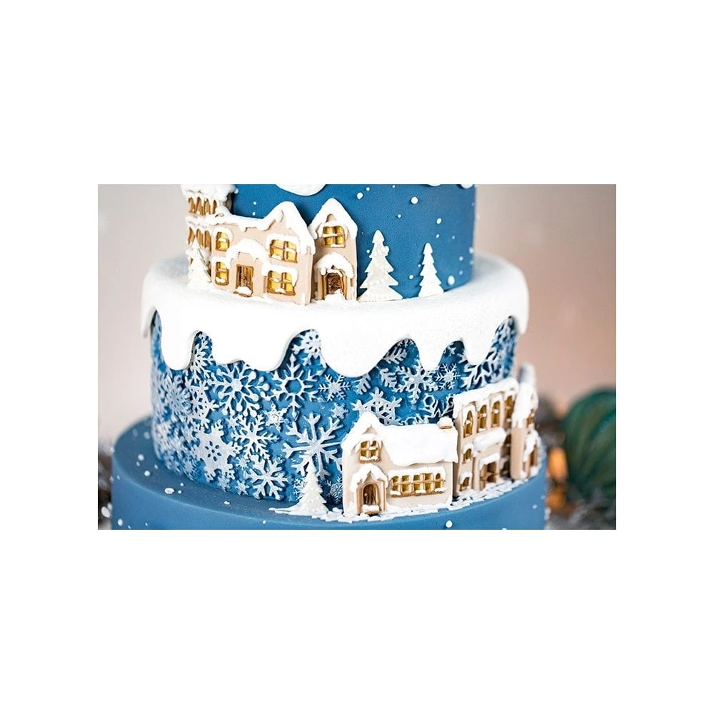 Karen Davies Winter Village Mould 13 Karen Davies Winter Village Mould - Image 11