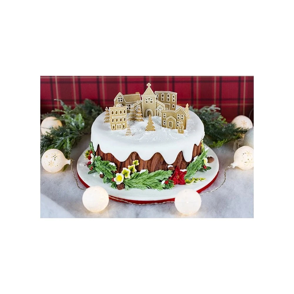 Karen Davies Winter Village Mould 14 Karen Davies Winter Village Mould - Image 12