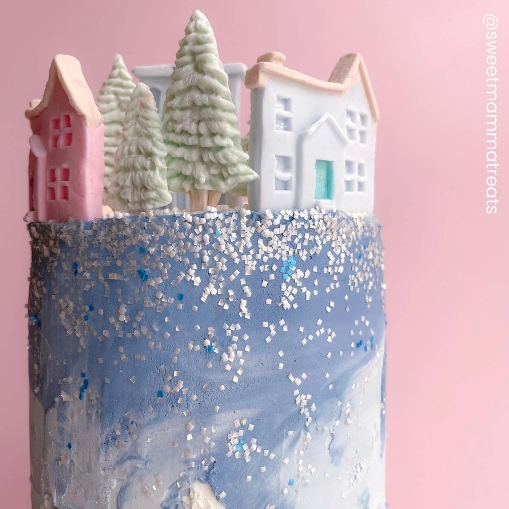 Karen Davies Winter Village Mould 5 Karen Davies Winter Village Mould - Image 3