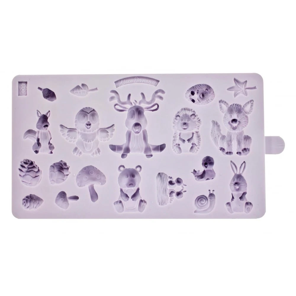 Karen Davies Woodland Animals Mould 3 Karen Davies Woodland Animals Mould