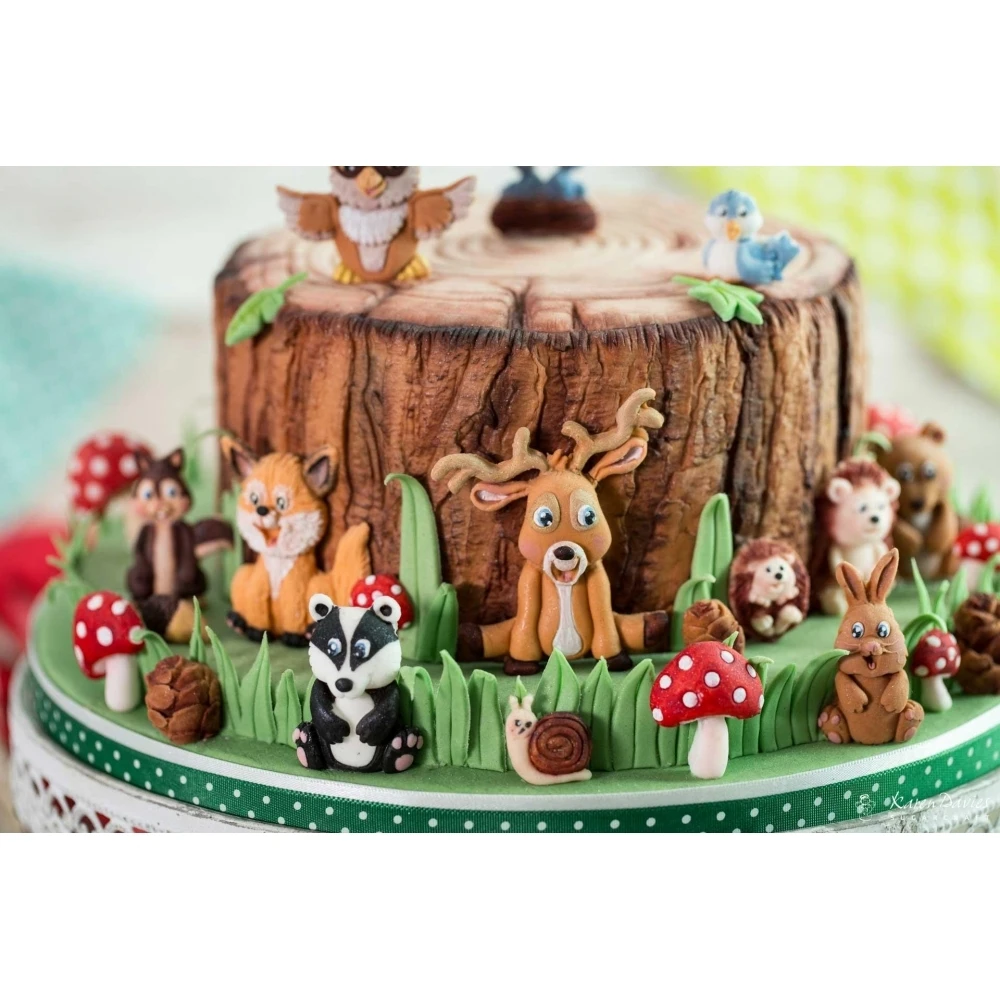 Karen Davies Woodland Animals Mould 4 Karen Davies Woodland Animals Mould - Image 2