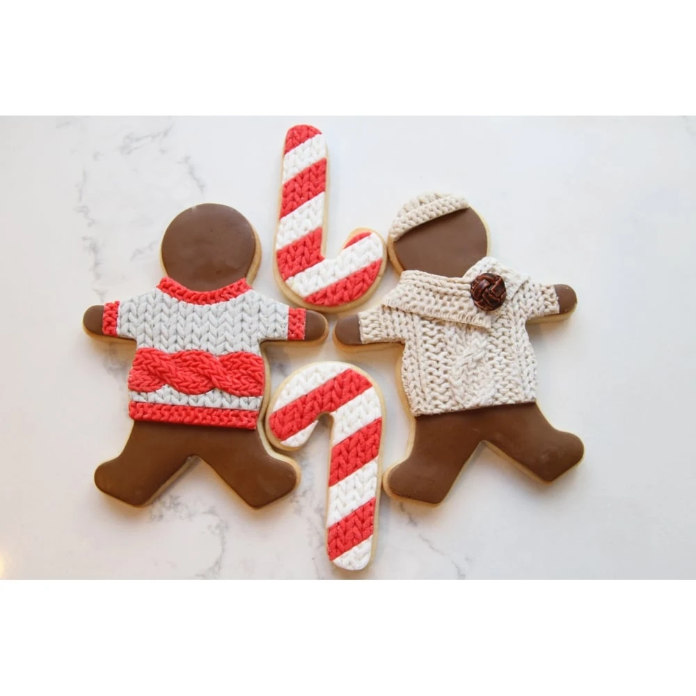 Marvelous Molds Braided Knit Border Mould 7 Marvelous Molds Braided Knit Border Mould - Image 5