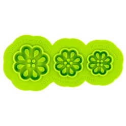 Marvelous Molds Elisa Strauss Vintage Flower Buttons Silicone Mould