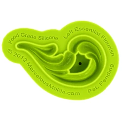 Marvelous Molds Left Essential Flourish Silicone Mould